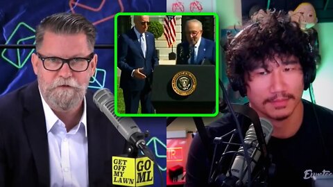 Joe Biden Shakes Hands with Nobody AGAIN!!! • Gavin McInnes & Ryan Katsu Rivera