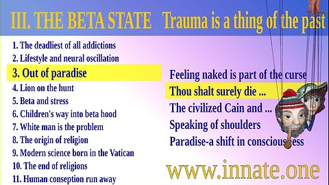 #55 He meant ‘lifestyle’! - Trauma is a thing of the past – Thou shalt surely die; a broken promise?