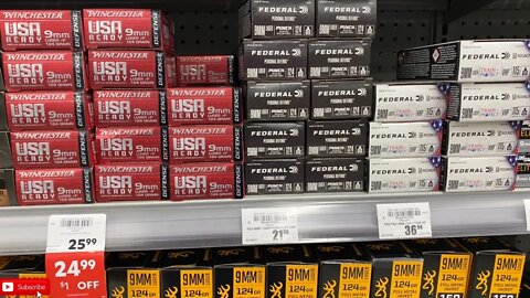 9mm Ammo $ Updates April ‘22 - Academy