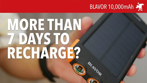 Blavor Solar Powerbank