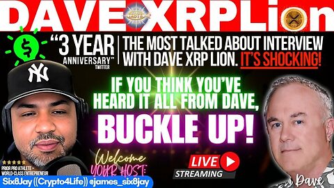 Dave XRPLion Most Talked About Interview Ever - It's Shocking Must Watch Watch Trump News