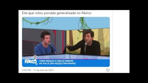 VIDEO Comentarista e apresentador trocam socos no 'Pânico'