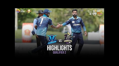 US Masters T10 2023, Qualifier 2 Highlights: Texas Chargers vs California Knights | Match 24