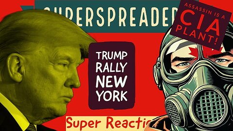 Trump NY Rally - Watch the President Speak - React With Super!