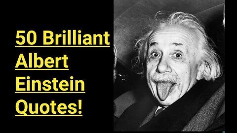 50 Brilliant Albert Einstein Quotes | English Quotes