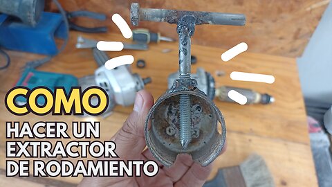 Como HACER un EXTRACTOR DE RODAMIENTO casero