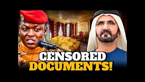 Ibrahim Traore Exposes How Dubai-UAE Steals Gold From Africa!