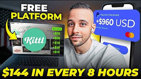 FREE Platform Paying $144.20 Every 8 Hours (No Skills Required)