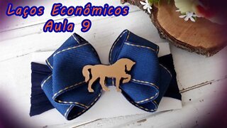 Como Fazer Laços Econômicos Aula 9 Laço Formoso (Cowntry) (DIY)