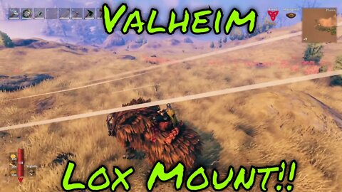 Valheim Lox Mount 1st Impressions!