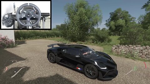 Forza Horizon 4 Bugatti Divo (Logitech G920 Steering Wheel + Paddle Shifter) Gameplay