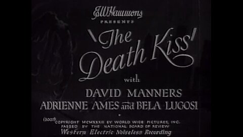 The Death Kiss (1932)