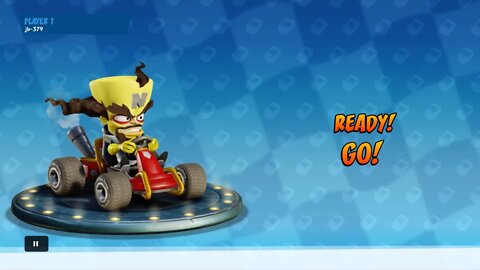 Crash™ Team Racing Nitro-Fueled (PS4) - Single Race (Easy) - Cortex Castle - Dr. Neo Cortex