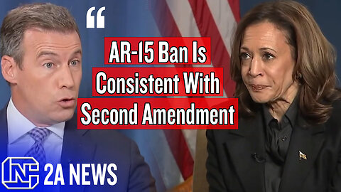 Kamala Says AR-15 Ban Is Consistent With Second Amendment