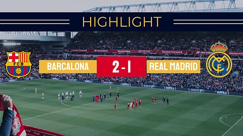 Real Madrid vs Barcelona 1-2 Highlights Friendly Match