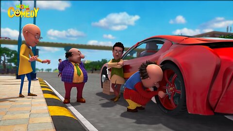 Modern City की सैर | Part - 02 | Motu Patlu | S11 | Wow Kidz Comedy | #spot