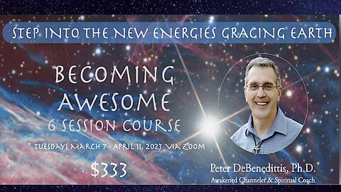 Becoming Awesome - A New Course From Peter De Benedittis