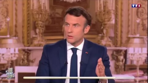 Macron pour éviter la paix dimanche prochain votez bien