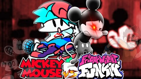 TERROR do Mickey no FRIDAY NIGHT FUNKIN | vs Mickey Mouse #shorts