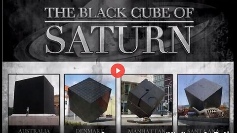 Saturns black cube = 15 minute smart cities