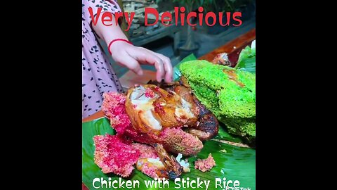 Delicious Chicken Crispy Sticky Rice Cook | With Country Style