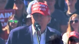 WATCH: Trump Stops Mid-Rally to Make Sure Attendee Is Okay After Apparent Medical Emergency