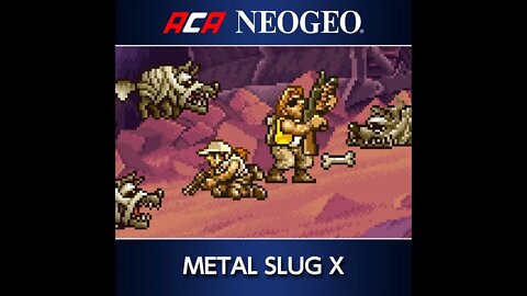 Metal Slug X (PS4) - Neo Geo Gameplay