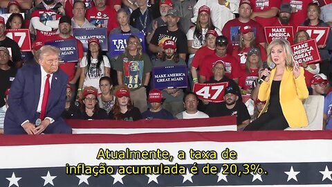 Live: Presidente Trump em Warren, MI (Legendado PT-BR)