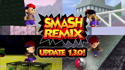 Smash Remix 1.3 - 1P Mode - Ness