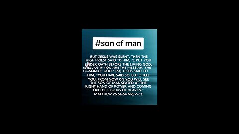 son of man #bibleverseoftheday📖😇 #bibletruth #biblebuild #Bible #biblequote