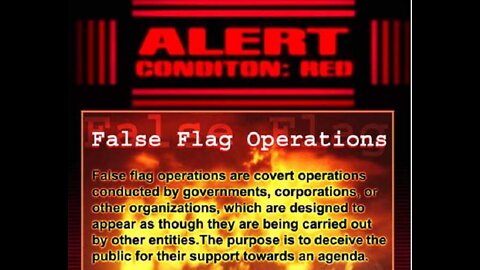 The Anatomy of a False Flag Shooting