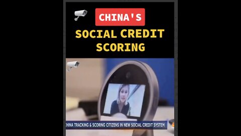 The social credit score system in China