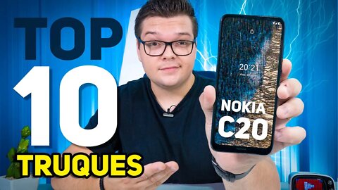 Nokia C20 | TOP 10 Dicas & Truques que vão deixar ele INCRIVEL!