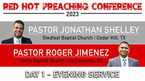 RHPC (Day 1) Evening Service | Pastor Shelley & Pastor Jimenez