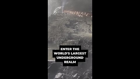 Enter The World’s Largest Underground Realm