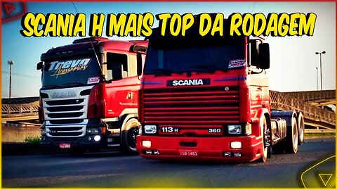 ETS2 SCANIA 142 H Mais TOP do Brasil Atoleiros do Amazônas BR Brasil 1.48