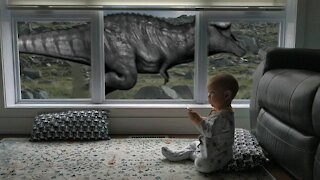 Window Remote control: Dinosaur