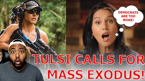 Tulsi Gabbard LEAVES WOKE Democrat Party Calling For Mass Exodus As Liberal Media Cries Homophobia!