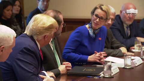 President Trump and Members of the Coronavirus Task Force Meet with Pharmaceutical Executives