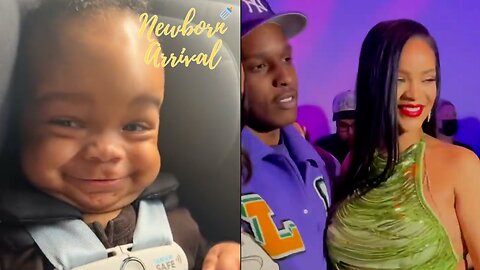 Asap Rocky & Rihanna Share 1st Video Of Their Son! 👶🏽