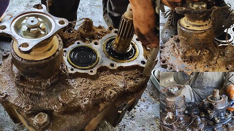 Restore Rusted Manual Transmission 4x4 Gearbox Repairing