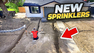 Save $$$ With This Diy Sprinkler System And Grass Combo!