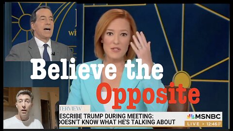 Waking Up to the Voracious Lies of the State Run Media -- Jen Psaki + Democrat Raskin