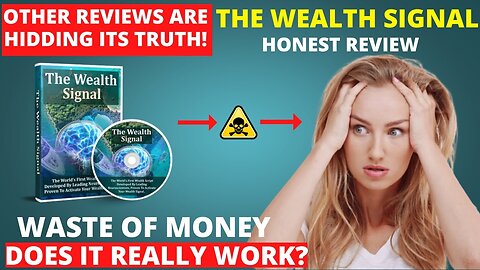 The Wealth Signal Review 2024- Shocking Truth Reveal, Does It Really Work or Just A Scam?