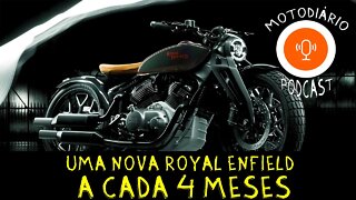 1 NOVA ROYAL ENFIELD será lançada a cada 4 meses, DIZ C.E.O