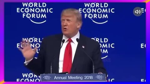 TRUMP'S SPEECH AT DAVOS IN 2018 EXPLAINS WHY THEY WANTED HIM OUT.💯🔥🔥🔥🔥🔥🔥🔥🙏✝️🙏