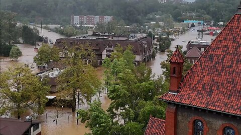 The water receded at Biltmore Village