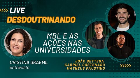 Desdoutrinando (24/07/2023): participação dos INIMIGOS PÚBLICOS/MBL, Bettega, Costenaro e Faustino