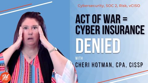 Act of War = Cyber Insurance Denied