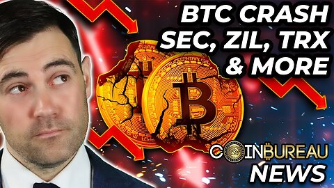 Crypto News: BTC Crash, TRX, ZIL, BTT, Gensler Hearing & MORE!